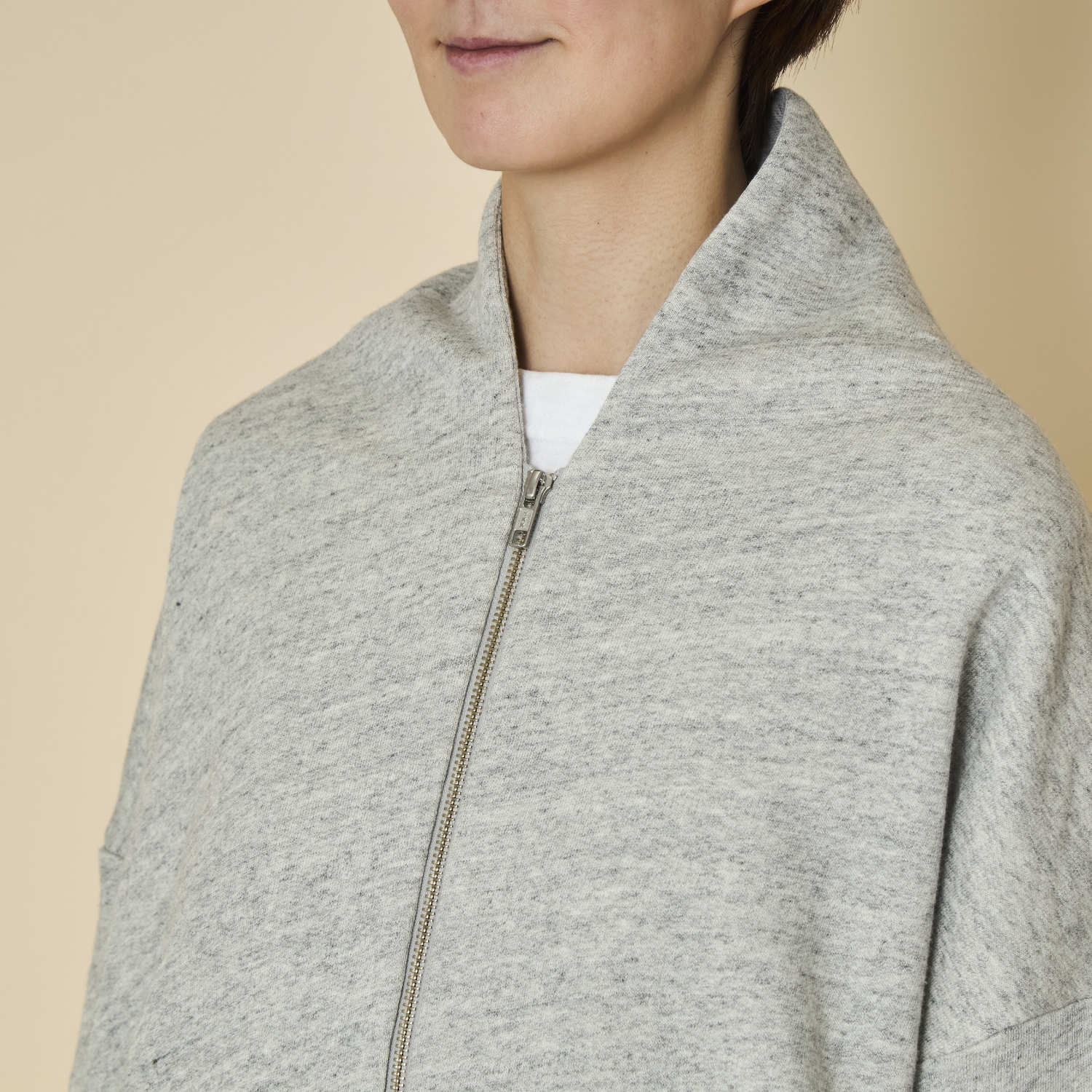 TANG. /パイル裏毛ジップアップ